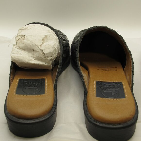 Decoys by Auditions black braided leather slip onin 8.5N - Picture 5 of 6